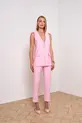 CONJUNTO COLETE E CALÇA EM TENCEL VIENA