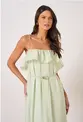 VESTIDO LONGO EM CHIFFON SILK TOUCH