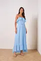 VESTIDO LONGO EM CHIFFON SILK TOUCH