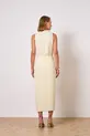 VESTIDO MIDI EM CREPE MUSSELINE