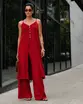 CONJUNTO TUNICA E CALÇA EM CREPE SIENA
