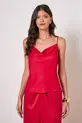 CONJUNTO REGARA E SAIA MIDI EM CREPE PATOU