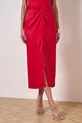 CONJUNTO REGARA E SAIA MIDI EM CREPE PATOU