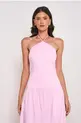 VESTIDO MIDI EM TRICOLINE ACAPULCO