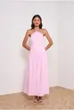 VESTIDO MIDI EM TRICOLINE ACAPULCO
