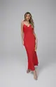 VESTIDO DECOTE DEGAGE CREPE PATOU