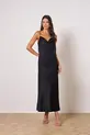 VESTIDO DECOTE DEGAGE CREPE PATOU