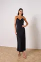 VESTIDO DECOTE DEGAGE CREPE PATOU