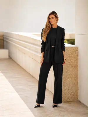 BLAZER ALFAIATARIA COM ELASTICO NA MANGA