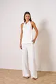 CONJUNTO BLUSA E CALÇA EM CREPE SIENA
