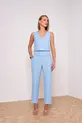 CONJUNTO REGATA E CALÇA EM VISCOSE SENSORIALE