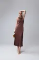 VESTIDO MIDI EM CREPE ONASSIS