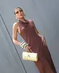 VESTIDO MIDI EM CREPE ONASSIS