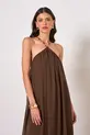 VESTIDO LONGO EM CHIFFON SILK TOUCH
