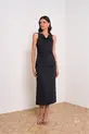 VESTIDO MIDI EM MALHA CREPE TWIL