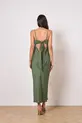 VESTIDO MIDI EM CREPE ONASSIS