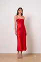 VESTIDO MIDI EM CREPE ONASSIS