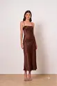 VESTIDO MIDI EM CREPE ONASSIS
