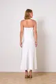 VESTIDO MIDI EM CETIM LUSTER