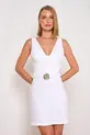 VESTIDO COM CINTO EM LINHO IPANEMA