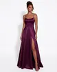 VESTIDO LONGO PRADA ALÇA FINA AMARRAÇÃO NAS COSTAS