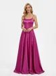 VESTIDO LONGO ZIBELINE AMARRAÇÃO NAS COSTAS C/ FENDA
