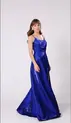 VESTIDO LONGO ZIBELINE AMARRAÇÃO NAS COSTAS C/ FENDA
