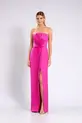 VESTIDO LONGO TOMARA QUE CAIA PRADA PLISSADO UM LADO C/ FENDA