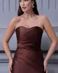 VESTIDO LONGO ZIBELINE TOMARA QUE CAIA DRAPEADO