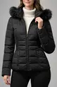 CASACO NYLON CAPUZ PELO