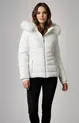 CASACO JAQUETA NYLON COM CAPUZ PELO