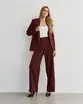 CONJUNTO ALFAIATARIA GOLA SMOKING BOLSO C/ CALÇA