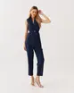 CONJUNTO ALFAIATARIA RISCA DE GIZ CALÇA COM COLETE