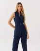 CONJUNTO ALFAIATARIA RISCA DE GIZ CALÇA COM COLETE