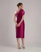 VESTIDO MIDI ZIBELINE UM OMBRO SÓ LAÇO