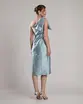 VESTIDO MIDI ZIBELINE UM OMBRO SÓ LAÇO
