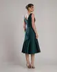 VESTIDO MIDI ZIBELINE DECOTE V SEREIA