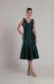 VESTIDO MIDI ZIBELINE DECOTE V SEREIA