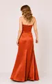 VESTIDO LONGO PRADA DECOTE V COM FENDA TOMARA QUE CAIA