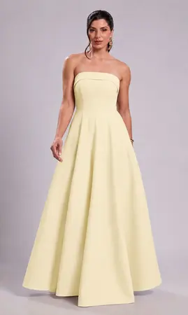 VESTIDO LONGO ZIBELINE TOMARA QUE CAIA
