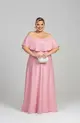 VESTIDO LONGO OMBRO A OMBRO