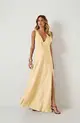 VESTIDO LONGO EM CREPE ONASSIS