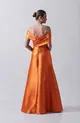VESTIDO LONGO ZIBELINE OMBRO A OMBRO