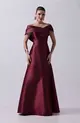 VESTIDO LONGO ZIBELINE OMBRO A OMBRO