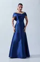 VESTIDO LONGO ZIBELINE OMBRO A OMBRO