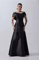 VESTIDO LONGO ZIBELINE OMBRO A OMBRO