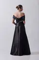VESTIDO LONGO ZIBELINE OMBRO A OMBRO