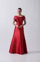 VESTIDO LONGO ZIBELINE OMBRO A OMBRO