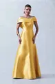 VESTIDO LONGO ZIBELINE OMBRO A OMBRO