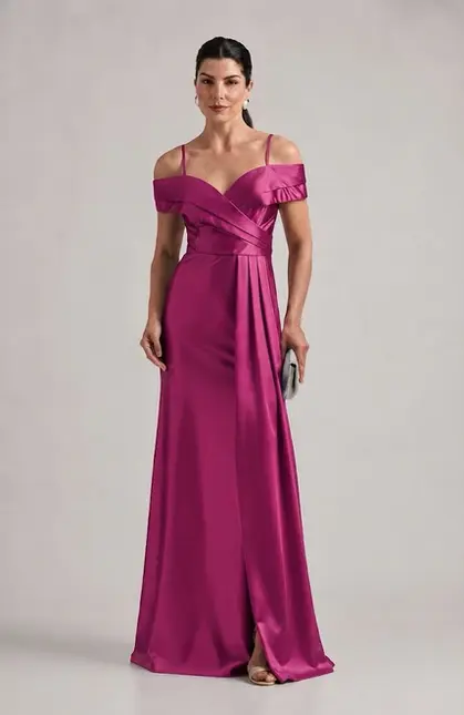 VESTIDO LONGO PRADA OMBRO A OMBRO